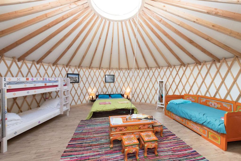 Eco-Hotel Et Yourtes Du Mercantour Guillaumes Kültér fotó